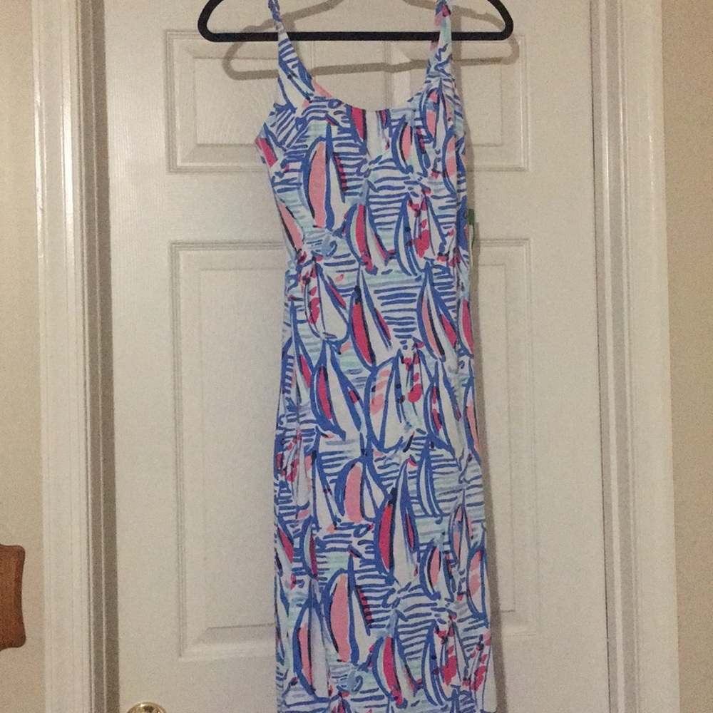 Red right return maxi XS lilly Pulitzer